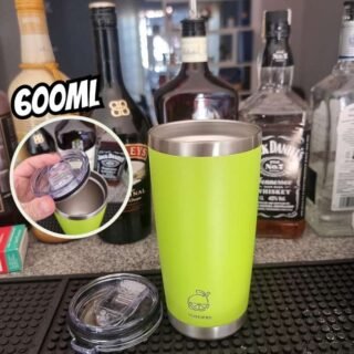 Copo Térmico para Caipirinha com Tampa Verde 600 Ml Termopro