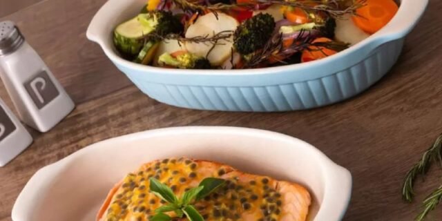 Conjunto de Refratários de Cerâmica Haus Concept Sauté 2 Peças