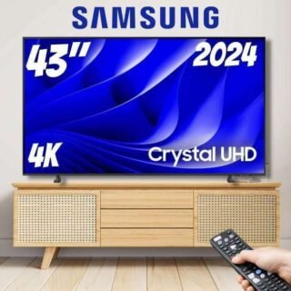 Samsung Smart TV 43″ Crystal UHD 4K 43DU8000