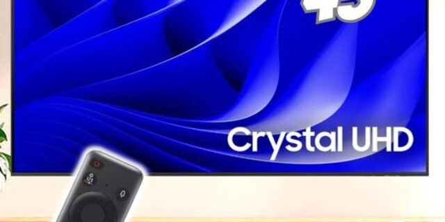 Samsung Smart TV 43″ Crystal UHD 4K 43DU8000