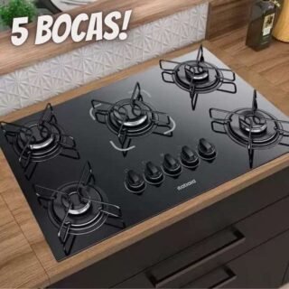 Cooktop 5 Bocas Itatiaia Essencial Bivolt