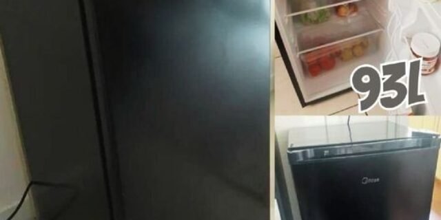 Frigobar Black Edition Preto 93 Litros Midea