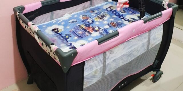 Cosco Kids, Berço Toybar, 0 a 18kg, Rosa