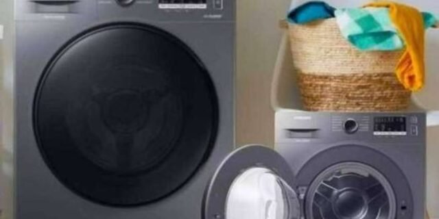 Lava E Seca Samsung Wd11m Com Digital Inverter Inox 11kg