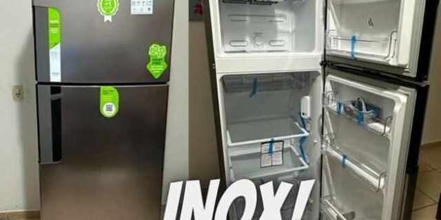 Geladeira Consul Frost Free Duplex 386 litros com Altura Flex cor Inox CRM44AK