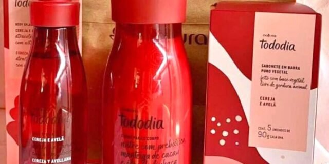 Presente Natura Tododia Cereja e Avelã