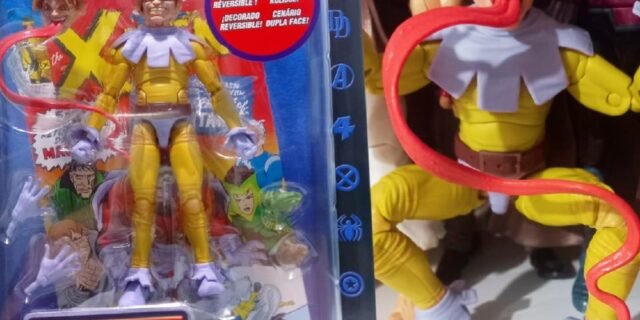 Boneco Marvel Legends Series, Figura Articulada 15 cm com Acessórios – Groxo