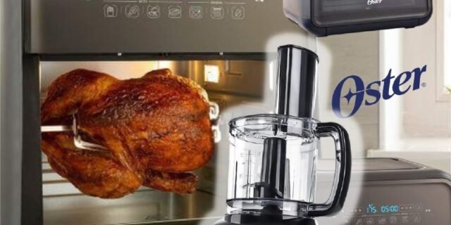 Kit Fritadeira Super Fryer e Processador de Alimentos Compacto Oster