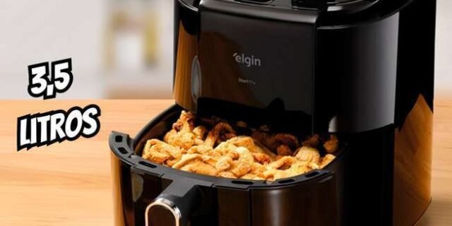 Fritadeira Elétrica Neofry 3,5 Litros Preta 220v Elgin