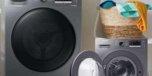 Lava e Seca Samsung WD11M com Digital Inverter WD11M4473PX Inox Look 11/7kg 220V