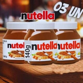 Kit Creme de Avelã com Cacau Nutella Ferrero – 140g 3 Unidades