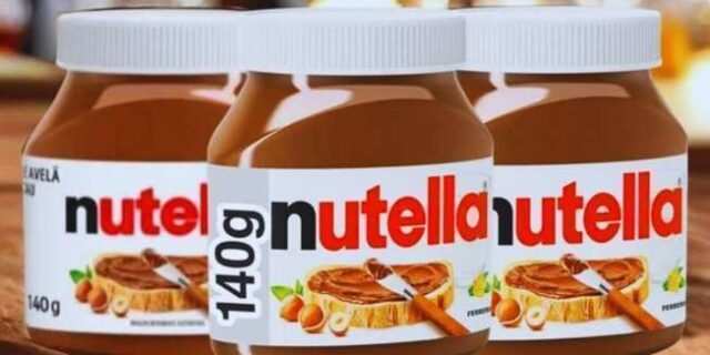 Kit Creme de Avelã com Cacau Nutella Ferrero – 140g 3 Unidades