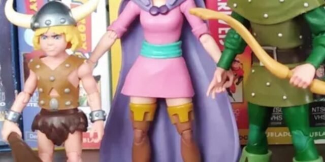 Bonecos Dungeons & Dragons – Caverna do Dragão Desenho Anos 80 – Figuras 15 cm – Sheila