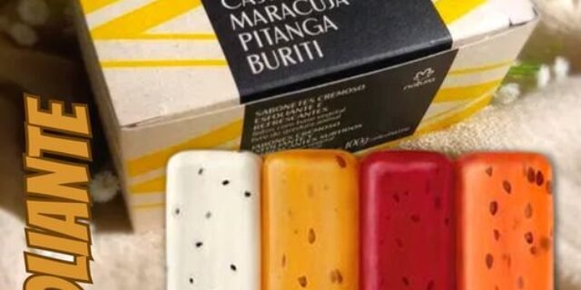 Sabonete em Barra Puro Vegetal Cremoso e Esfoliante Refrescante Ekos 4 un. 100g