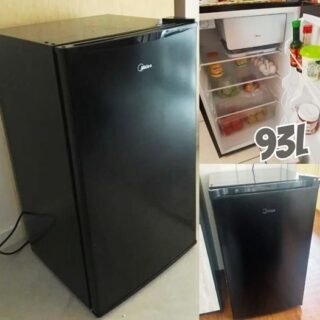 Frigobar Black Edition Preto 93 Litros Midea