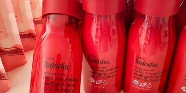 Creme Desodorante Nutritivo Para o Corpo Tododia Cereja e Avelã 400ml