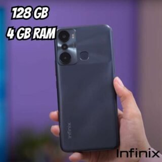 Infinix Hot 20i Dual SIM 128 GB wilderness black 4 GB RAM