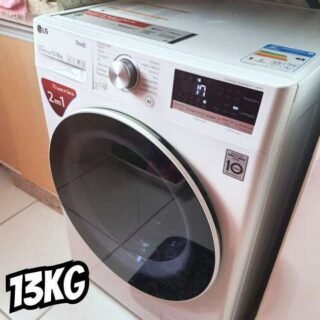 Máquina de lavar automática LG FV5013WC inverter 13kg