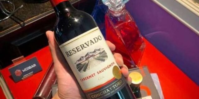 Concha y Toro Vinho Chileno Reservado Cabernet Sauvignon 750Ml