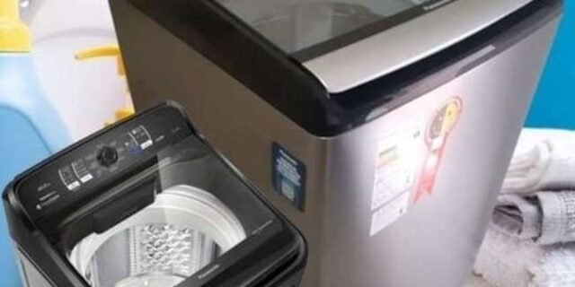 Lavadora de Roupas Panasonic NA-F120B1 – 12Kg Cesto Inox