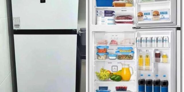 Geladeira/Refrigerador Midea Frost Free Duplex – Branco 347L