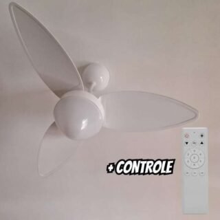 Ventisol Ventilador de teto aires INVERTER com controle remoto bivolt