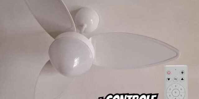 Ventisol Ventilador de teto aires INVERTER com controle remoto bivolt