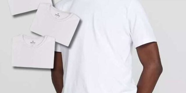 Kit Com 3 Camisetas Masculinas Básicas Hering