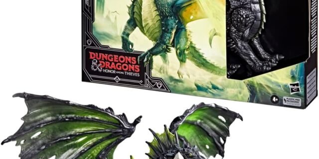 Dungeons & Dragons, Figura Dragão Negro Rakor, Verde