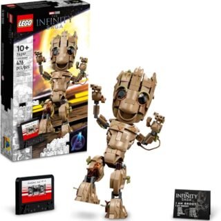 76217 LEGO® Marvel Eu sou Groot; Kit de Construção (476 peças)