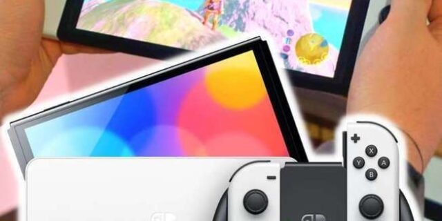 Console Nintendo Switch Oled com Joy-Con, Branco