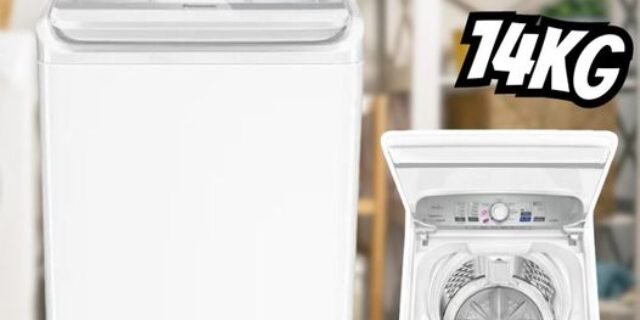 Lavadora de Roupas Panasonic 14kg Cesto Inox