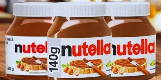 Kit Creme de Avelã com Cacau Nutella Ferrero – 140g 3 Unidades