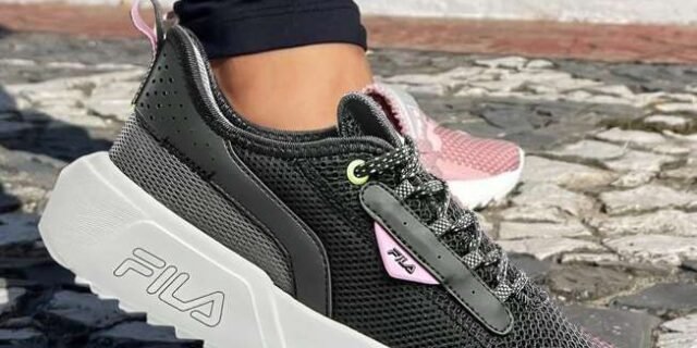 Tênis Fila Freestyle Feminino Preto, Azul