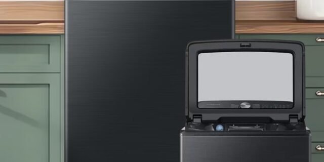 Lavadora Samsung WA8800B 23Kg Preta 110V