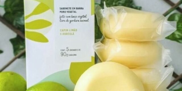 Sabonete Em Barra Puro Vegetal Tododia 5 un de 90g cada