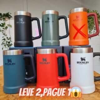 Leve 2, Pague 1 Caneca Térmica De Cerveja Stanley