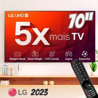 Smart TV 70” 4K UHD LED LG 70UR8750