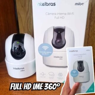 Câmera De Vídeo Wi-Fi Full HD IME 360 C Intelbras