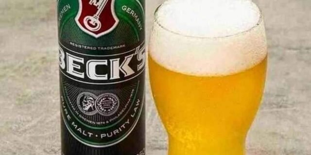 Pack Cerveja Becks Lata Sleek 350ml – com 08 unidades