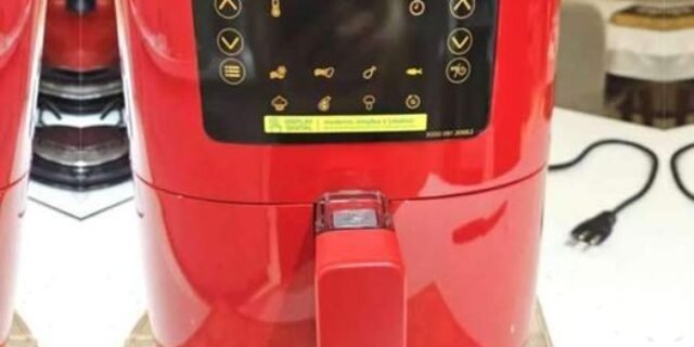 Fritadeira Digital Philips Walita 4,1l Vermelha 220V