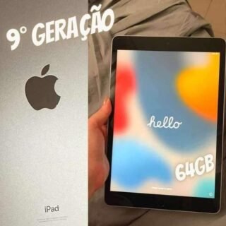 iPad 9ª geração Apple 10.2, 64GB, A13 Bionic