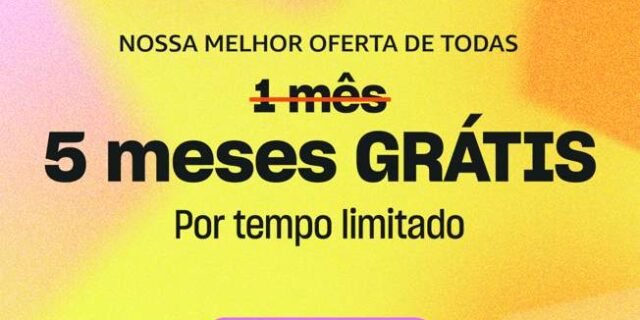 5 Meses GRÁTIS – Amazon Music Unlimited