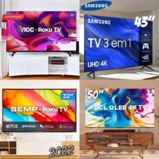 Seleção Tvs 32″, 43″, 50″