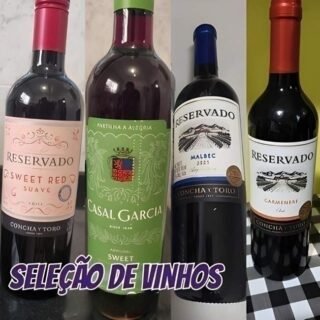 Seleção Leve 3 Vinhos por R$ 89,90