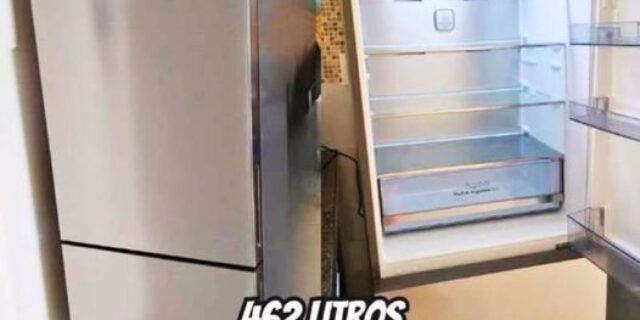 Geladeira Duplex Inverse Smartthings Samsung Rb50 Inox 462l