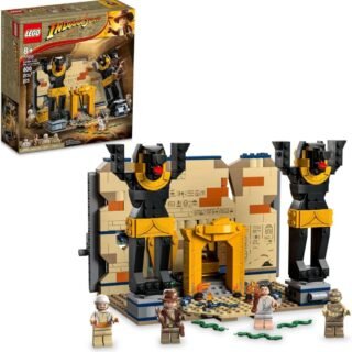 77013 LEGO® Indiana Jones™ Fuga do Túmulo Perdido; Kit de Construção (600 Peças)