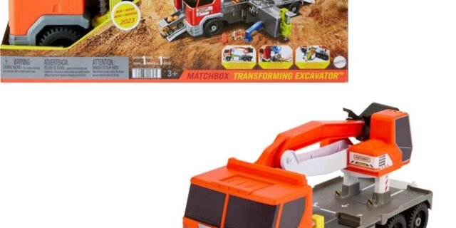 Matchbox Veículo de Brinquedo Guindaste Terrestre