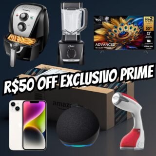 Cupom de R$50 OFF para Membros Prime