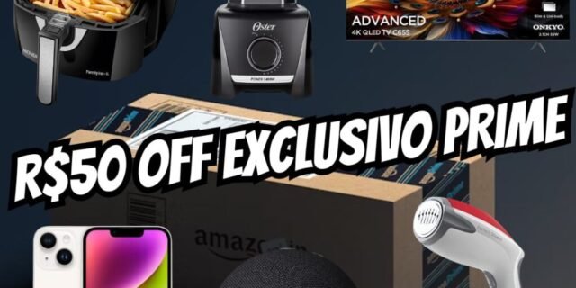 Cupom de R$50 OFF para Membros Prime